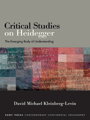 cover image of Critical Studies on Heidegger